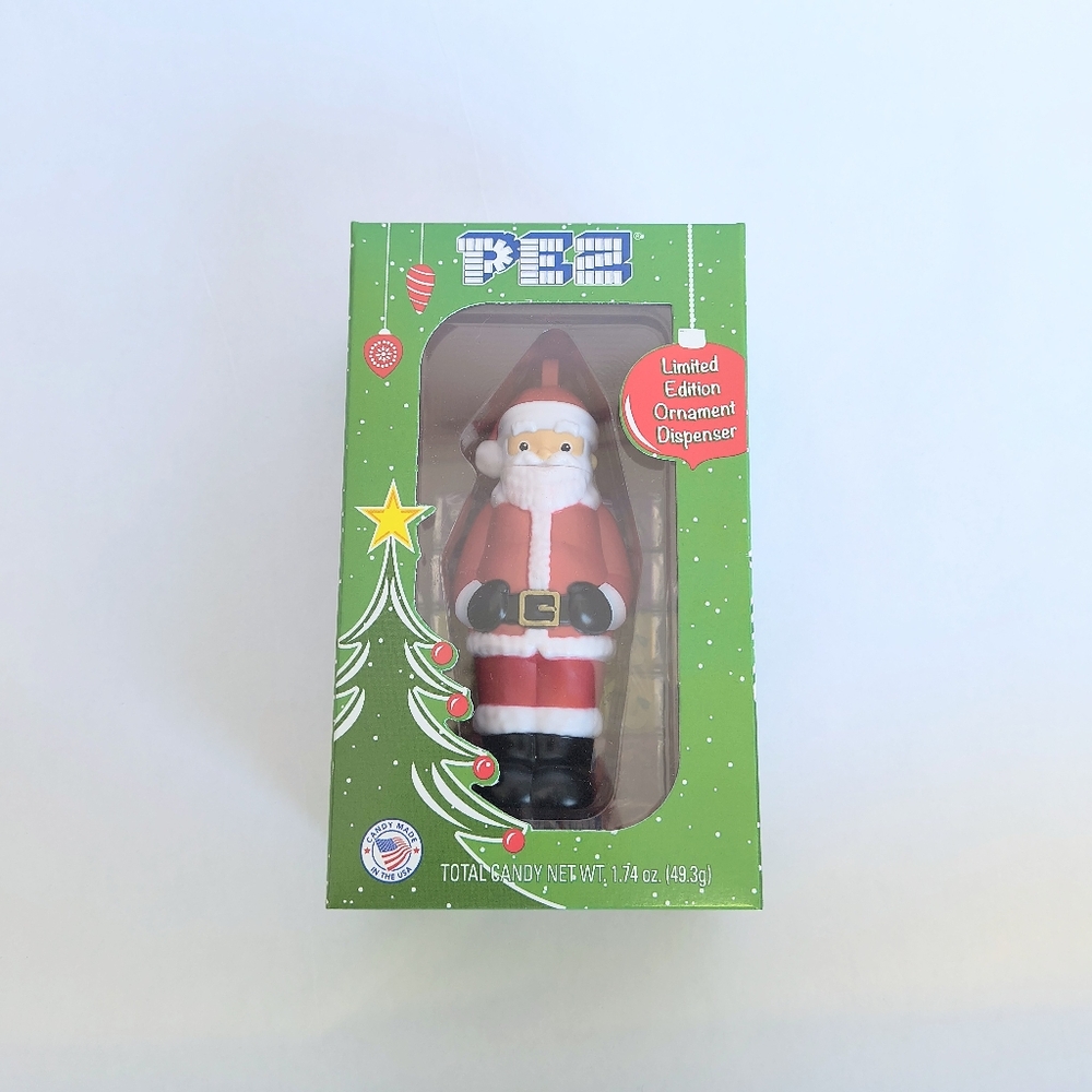 PEZ | Limited Edition Holiday Christmas Santa PEZ Dispenser Ornament New